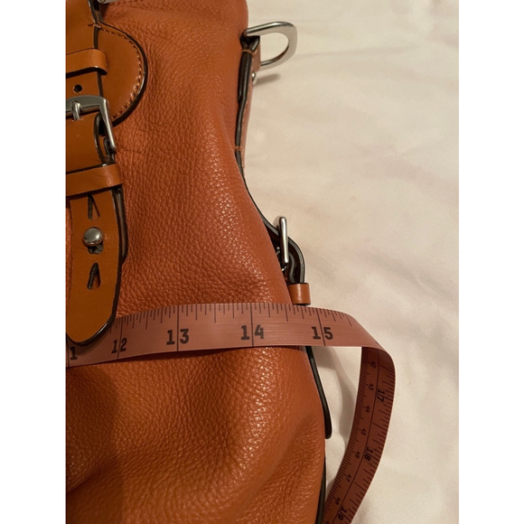 Lauren Ralph Lauren Leather Handbag in Camel brown - Picture 12 of 12